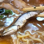 烈志笑魚油 麺香房 三く - 