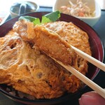 十割そば - カツ丼とミニ蕎麦のセット(2022.05)