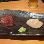 SUSHI TOKYO TEN、 - かつおとほたて