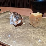 SUSHI TOKYO TEN、 - あなごと玉子焼き