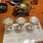 Kokoroko - 獺祭　3種利き酒セット　780円