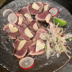 蔵の庄 - 大好きな鰹の藁焼き塩たたき