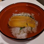 首里うかじ うかじそば - からすみ茶漬け