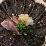 首里うかじ うかじそば - 黒ムツの炭火炙り