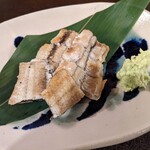 首里うかじ うかじそば - うなぎの白焼き