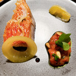 メゾン ケイ - 金目鯛の鱗焼き