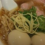 京都ラーメン 森井 - 細い麺