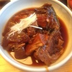 活魚料理ととや - やはり、ブリ大根で。明日に向けての前向き会食。