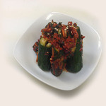 魚の三姉妹 - ★オイキムチ★コリコリとした歯ざわりが特徴のキュウリで作ったキムチ。