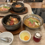 Shi jan - プルコギ石焼きビビンバ冷麺セット