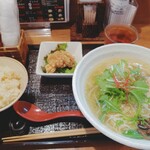 NAYUTA - 鯛めしラーメンセット1,200円