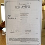 Ristorante Taverna San Martino - 夜のコース料理 35€、昼の18€はリーズナブル