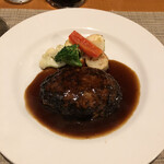 眞 - 夜⑦ ハンバーグステーキ