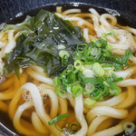 Bunchan Udon - 鶏天うどん(790円)のうどん