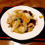 中華ダイニング　KAZU - あんかけ焼そば 900円