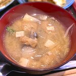 さくら本店 - (ﾗﾝﾁ)さくら定食 具だくさん味噌汁　2022.5.18