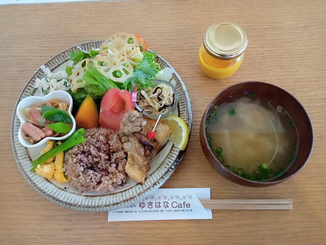 酵素玄米ごはん ゆきはな Cafe（酵素玄米ごはん ゆきはな カフェ） - 金田一温泉（カフェ）の写真