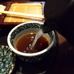 宿場そば 桑名屋 - そば湯