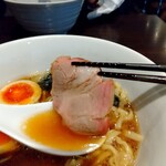 櫻井中華そば店 - 「特製中華そば　醤油」チャーシュー