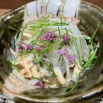 神田 鮨 近松 - カツオのサラダ