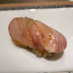 神田 鮨 近松 - 縞鯵