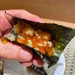 神田 鮨 近松 - イクラ2
