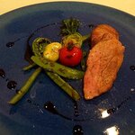 リストランテ ラ ソリア - やまゆりポークと地野菜のロースト（2022.4-1）