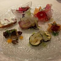 リストランテ ラ ソリア - 前菜盛り合わせ（2022.4-2）