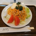 名代かつ丼 おざわ - 2022年2月　野菜サラダ　450円