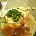 鮨 明 高勢 - たらの白子ポン酢