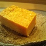 鮨 明 高勢 - 海老のすり身の卵焼き