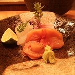 日本料理 たかむら - 閖上の赤貝とか・・富山の白えびとか・・。