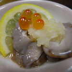 博多料亭 稚加榮 - 季節の前菜三種盛