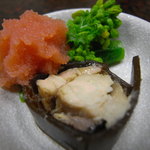 博多料亭 稚加榮 - 季節の前菜三種盛