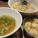 中華soba いそべ - 白旨 特製 つけsoba＋味玉