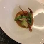 ウミトボヤージュ アタミ - 伊勢海老のヴァプールと季節野菜