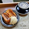 ワイズマンコーヒー - 料理写真:フレンチ・トーストとカフェ・モカ