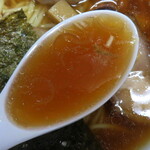 支那そば いしはら - ワンタン麺（肉）/スープ