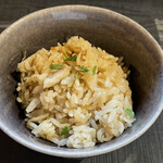 圭蔵 - せせりと牛蒡のご飯