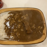 カレーと喫茶 でん - すっぴんカレー特盛