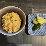 圭蔵 - せせりと牛蒡のご飯