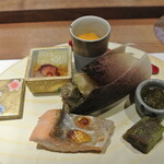 日本料理 潤花 - 焼き物八寸