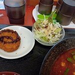 鮮味軒 - 台湾塩ラーメンのセット