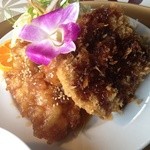 げんこつ - コロッケとチキン煮込み