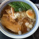 Manten boshi - 日替わりラーメン　醤油ラーメン750円