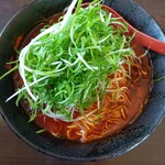 Hassenkaku - ネギラーメン(900円)+大盛(100円)+レベル6(150円)