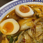 彩華ラーメン  - サイカラーメン 半熟煮玉子入り（小）