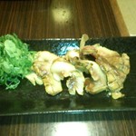 炉端処 一心 - 地鶏もも漬け