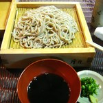 ちく満 - せいろのそばから湯気が立ちあがる