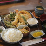 お食事処 沖 - 天ぷら定食